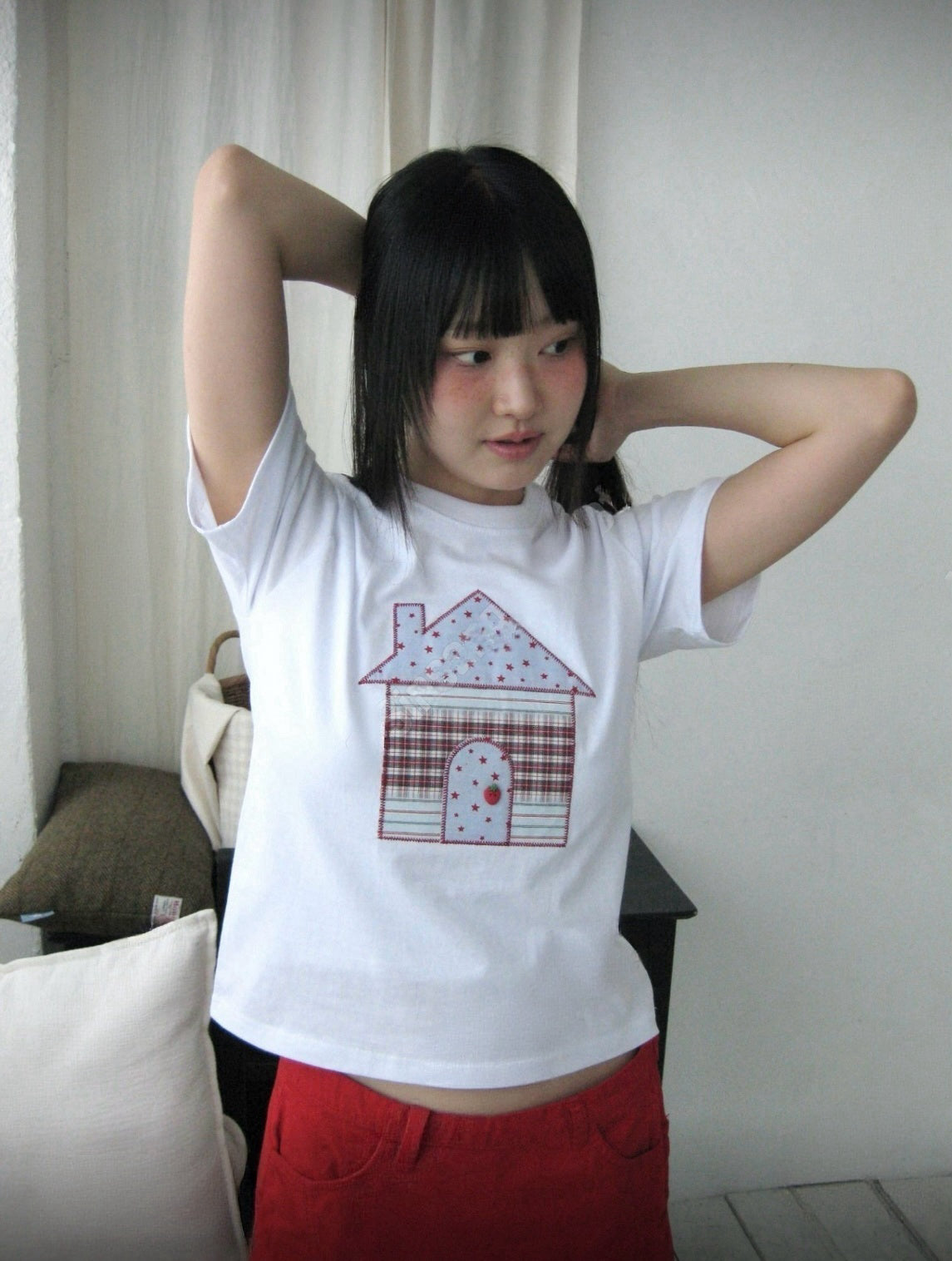 韓制小屋星星Top 兩色入