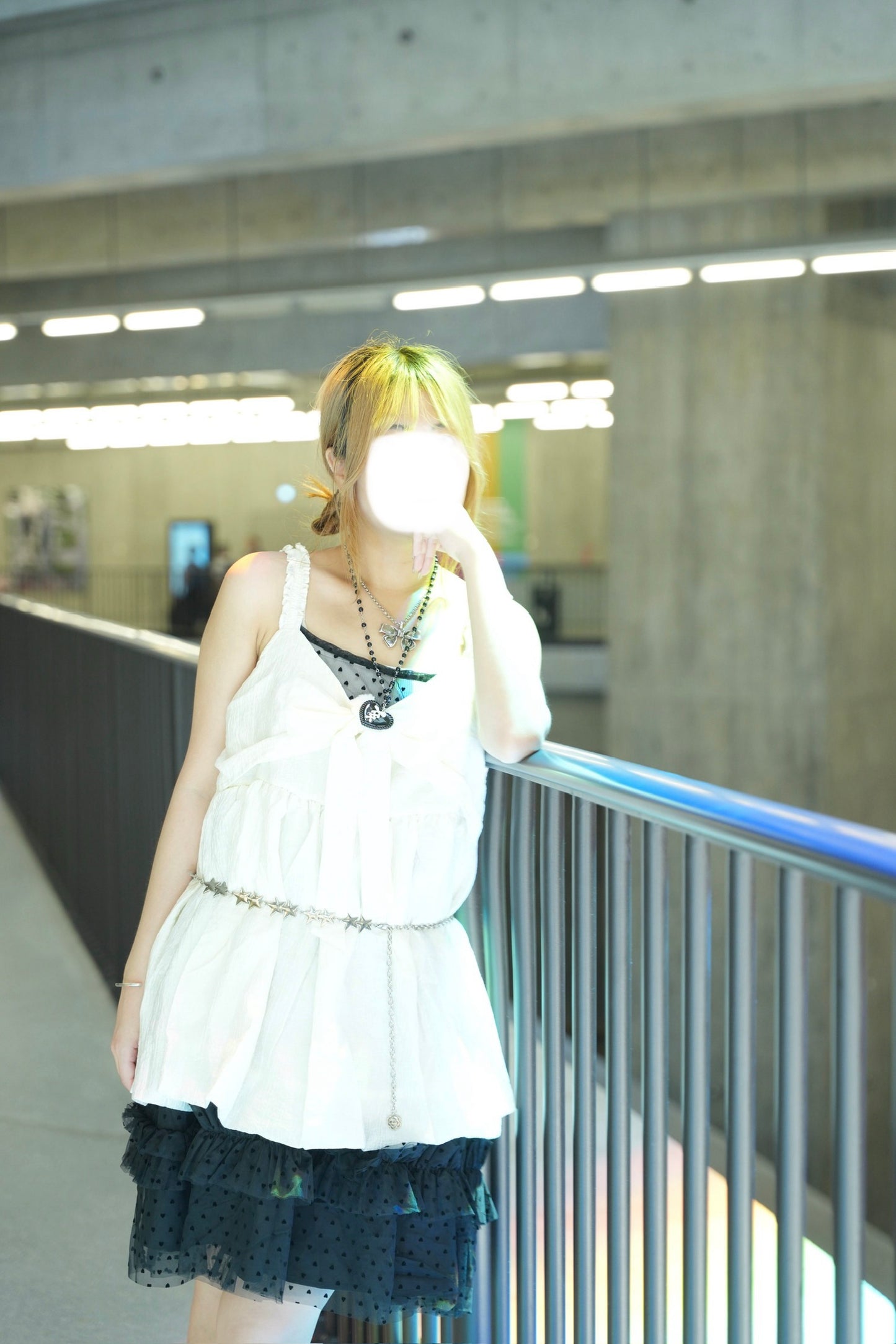 2WAY 蝴蝶結氣球外撘 四色入