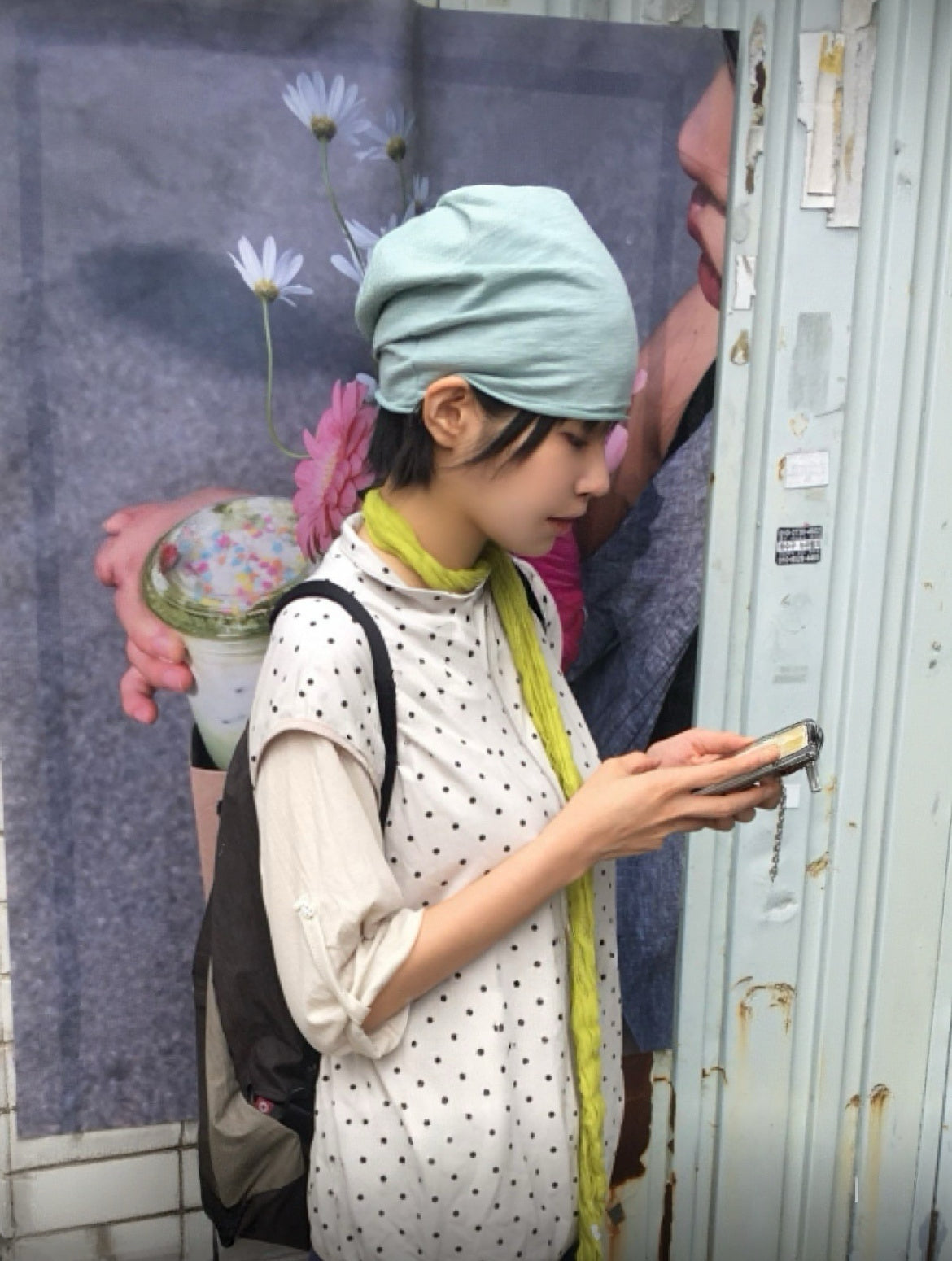 韓製淨色針織帽 五色入