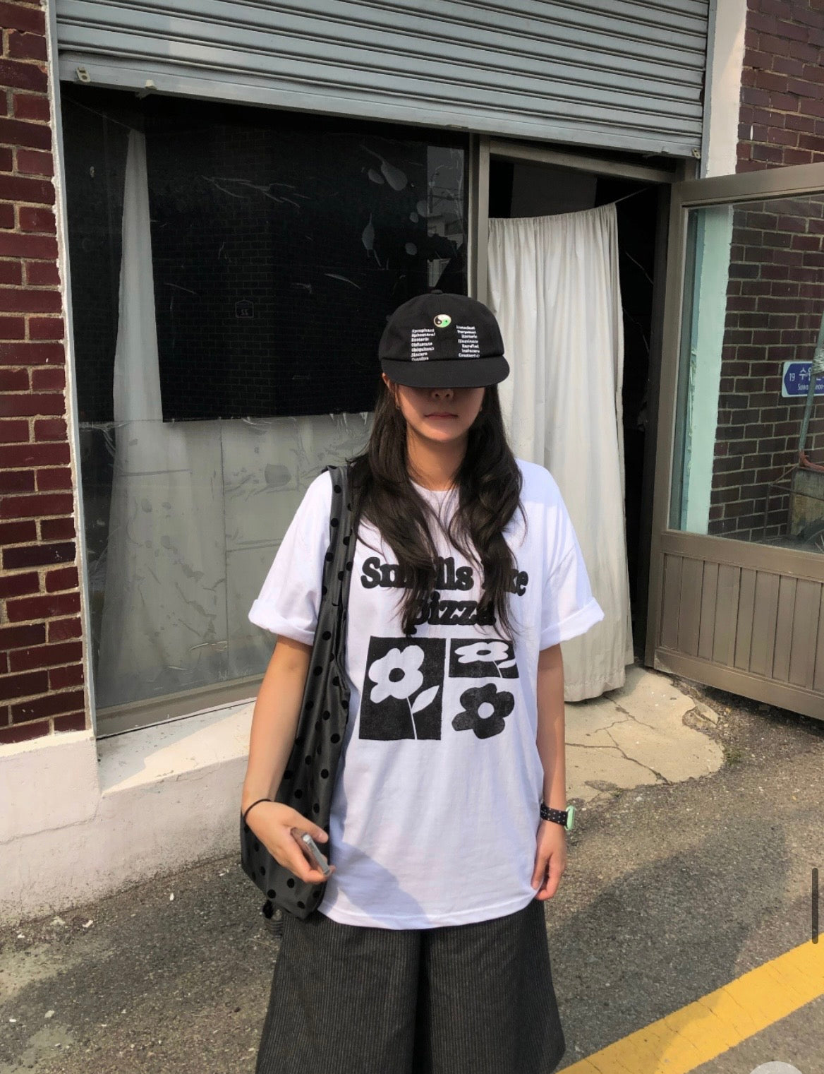 【1+1】花花字母Tee 五色入