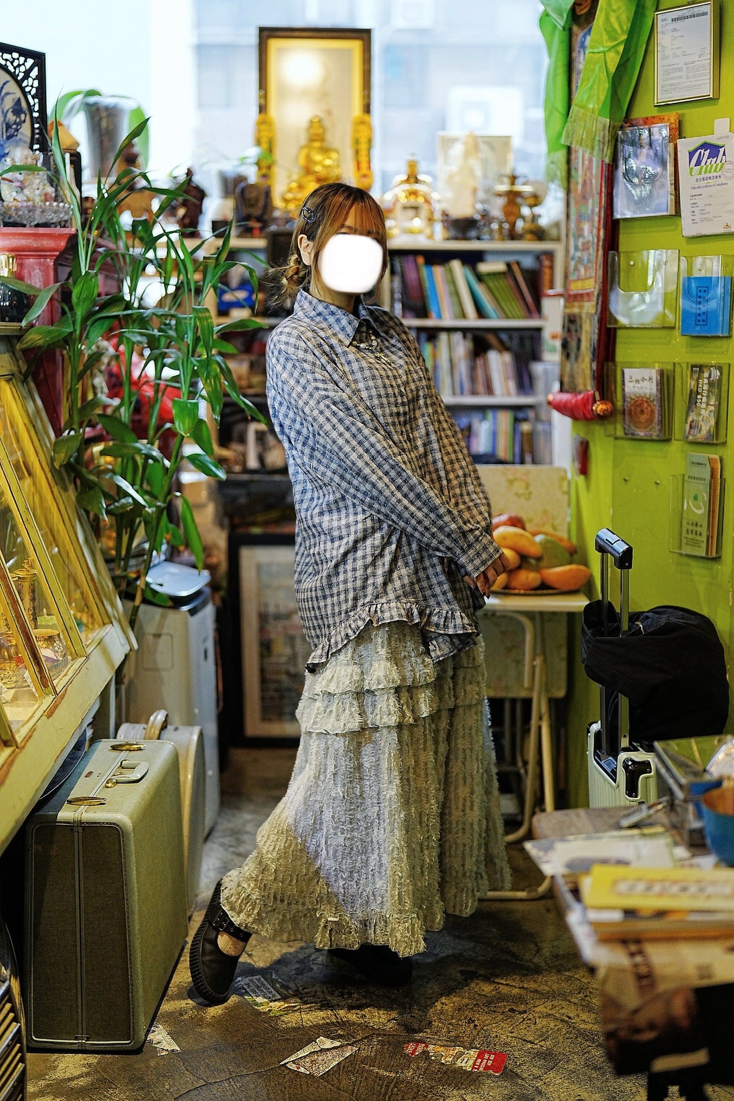 毛毛ruffle cake dress 四色入