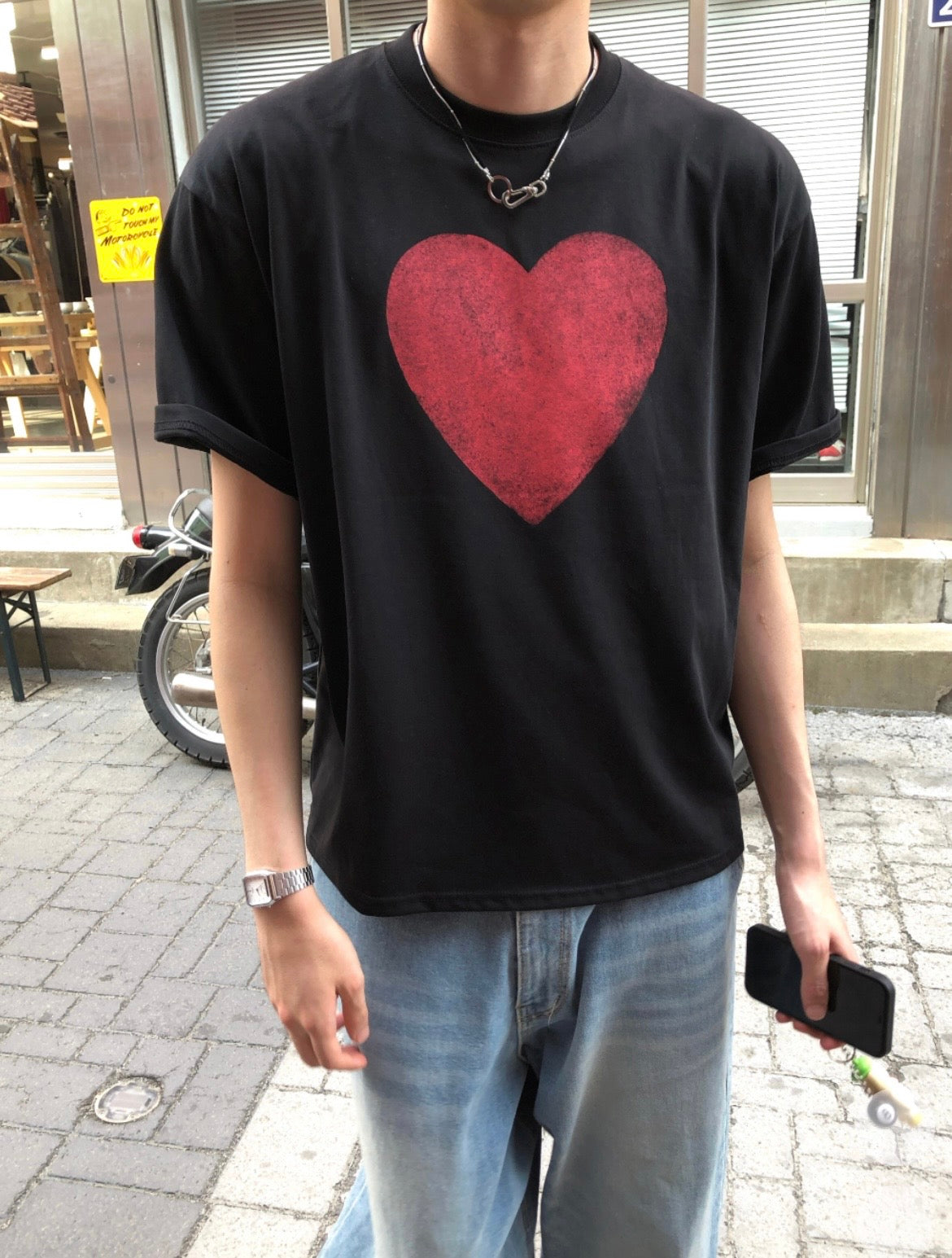 【1+1】心心塗鴉Tee 三色入