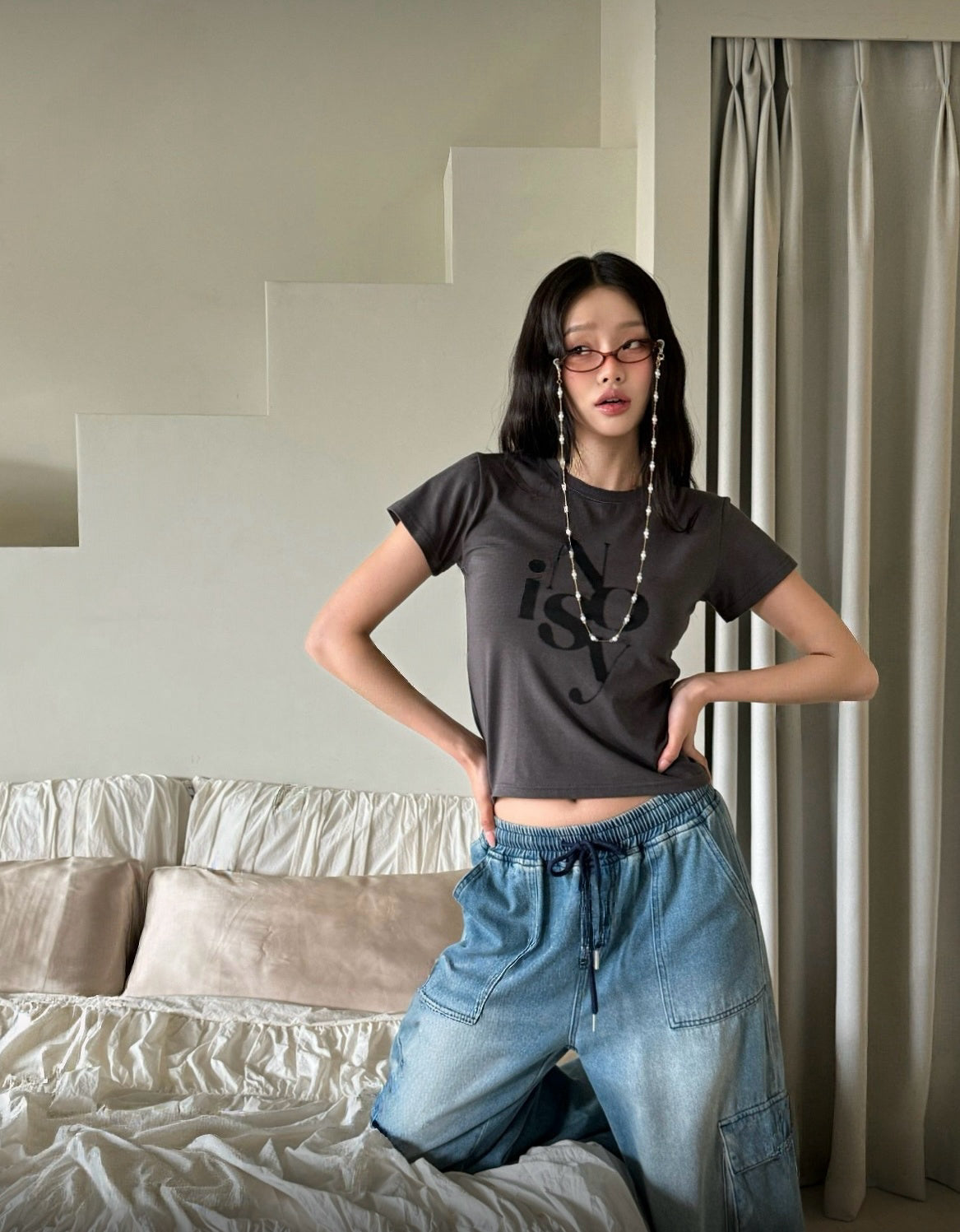 韓制高級感字母Top 四色入