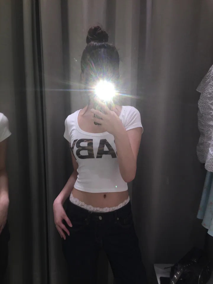 Lace邊打底褲 六色入