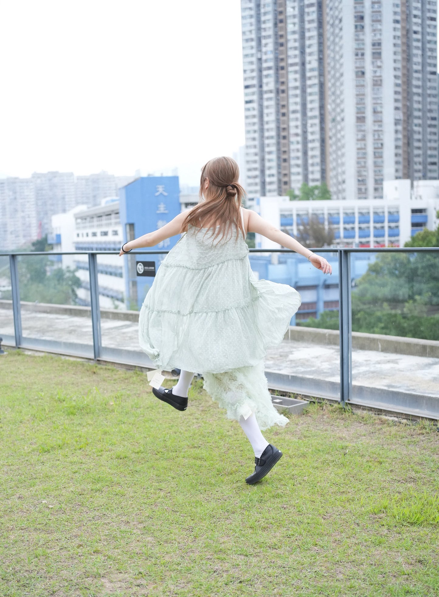 波點吊帶外搭 三色入￼