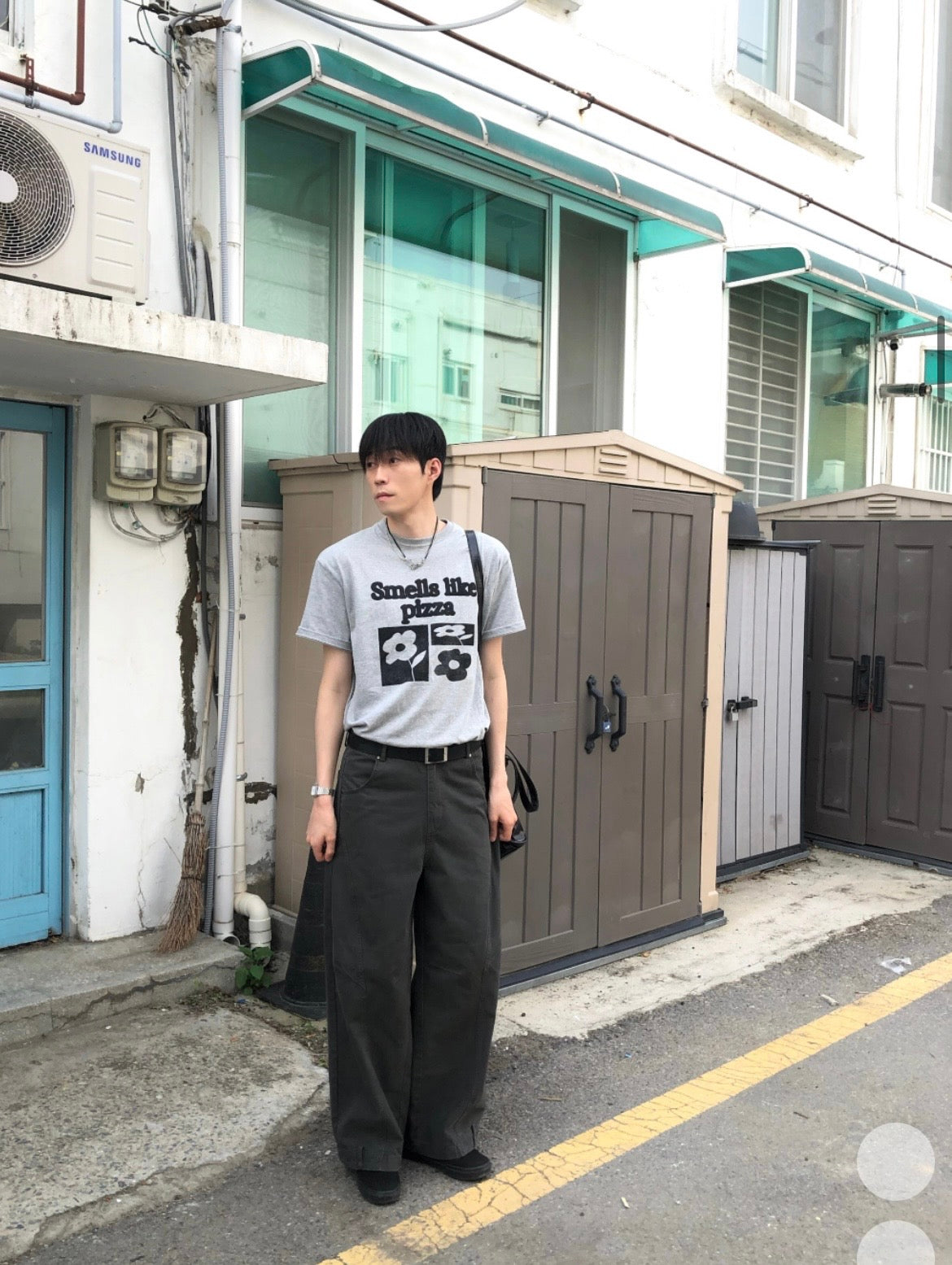 【1+1】花花字母Tee 五色入