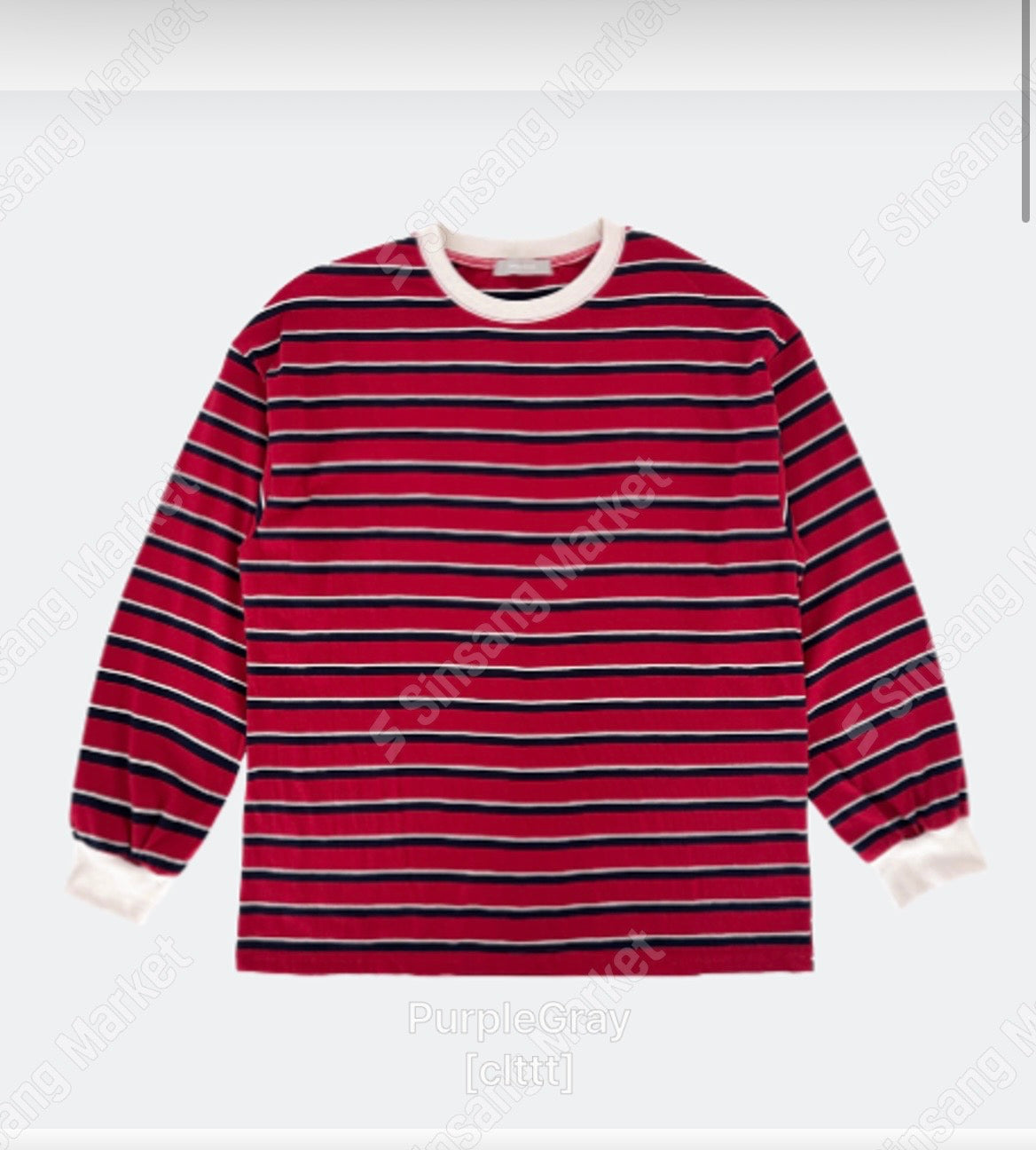 [$109系列] 復古間條Top