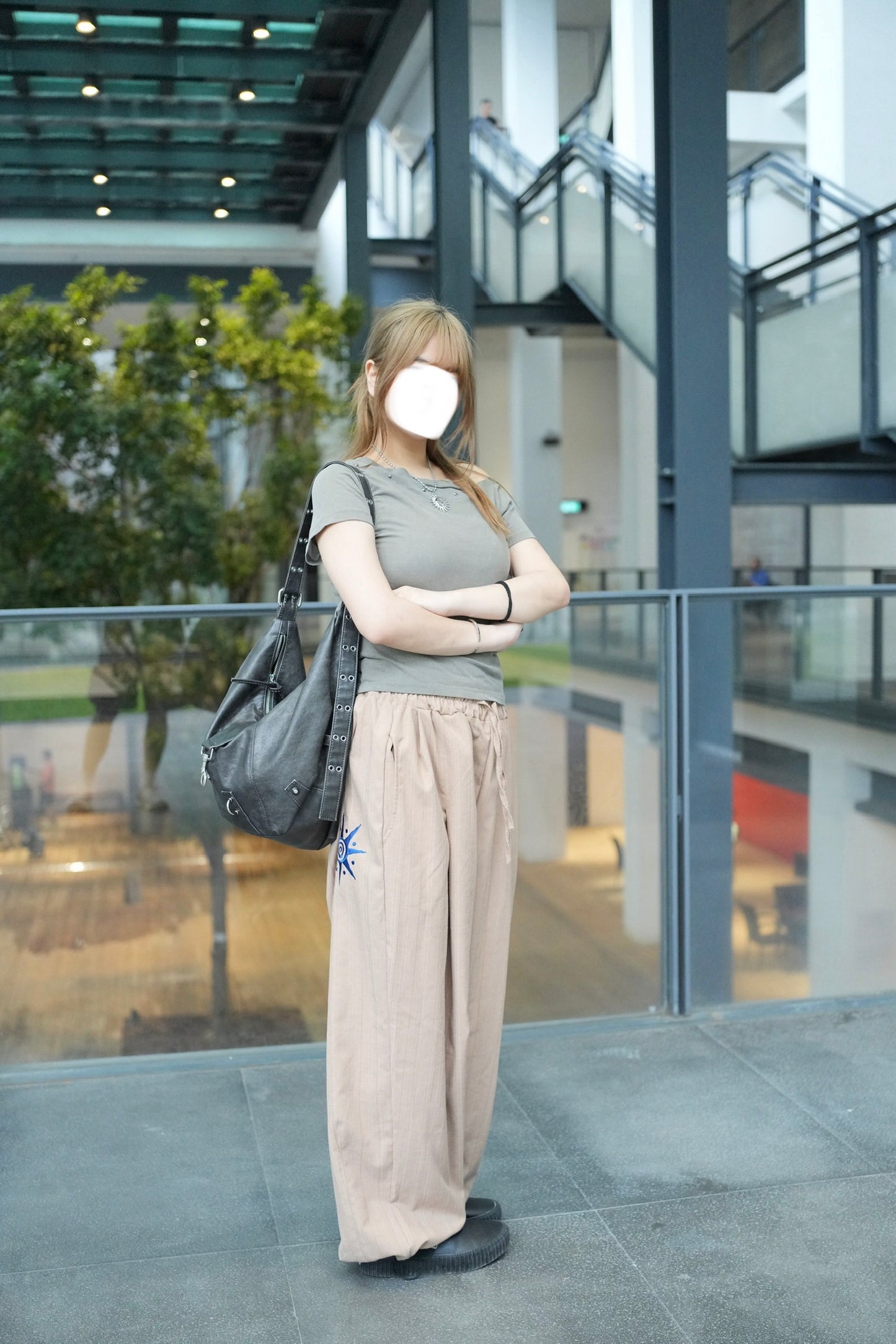 露肩斜膊Crop Top