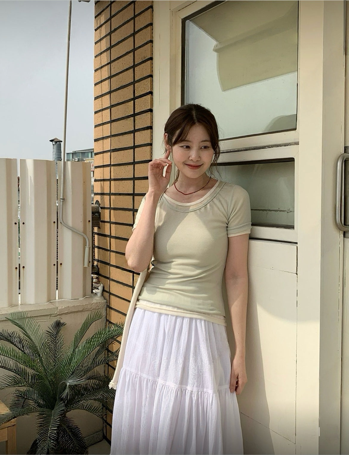 4月限定韓貨預訂95折ᢉ𐭩  See Through Tee 九色入