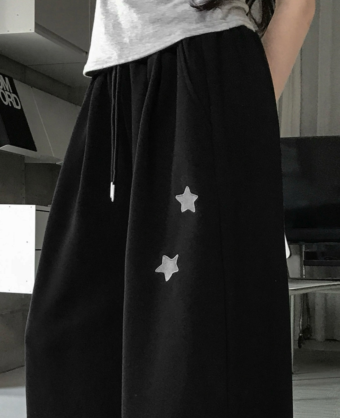 韓國品牌自家製星星棉褲 五色入