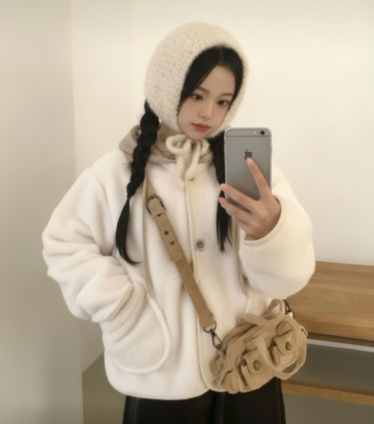 Wool Jacket (Removable Hood)