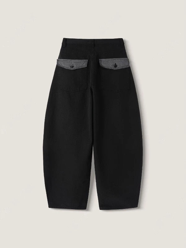 彎刀褲系列☆2026 格紋彎刀褲 五色入￼￼