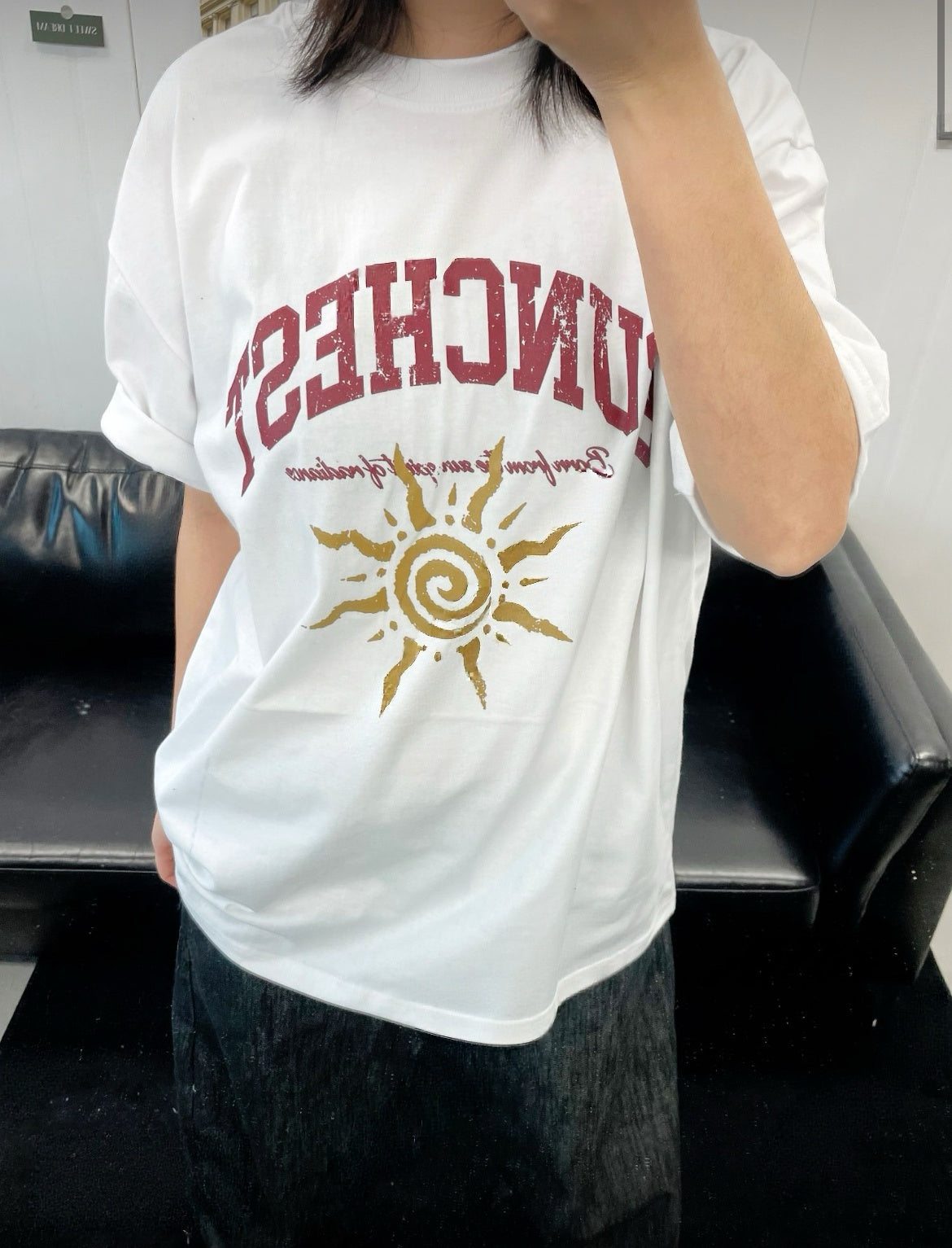 太陽Oversize Tee 三色入