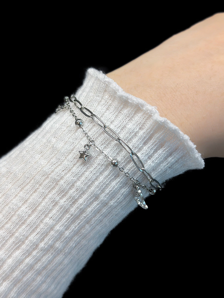 韓國MELTING HEART CLUB ANGEL WISH DROP BRACELET