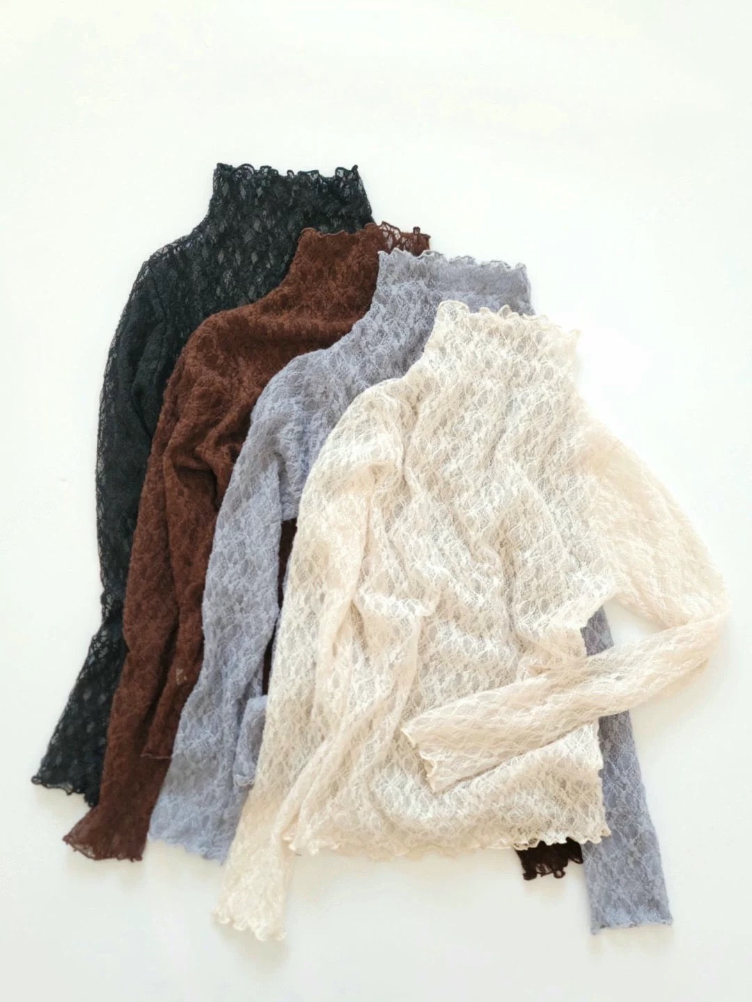 [$139@1] 韓制Lace Top 四色入