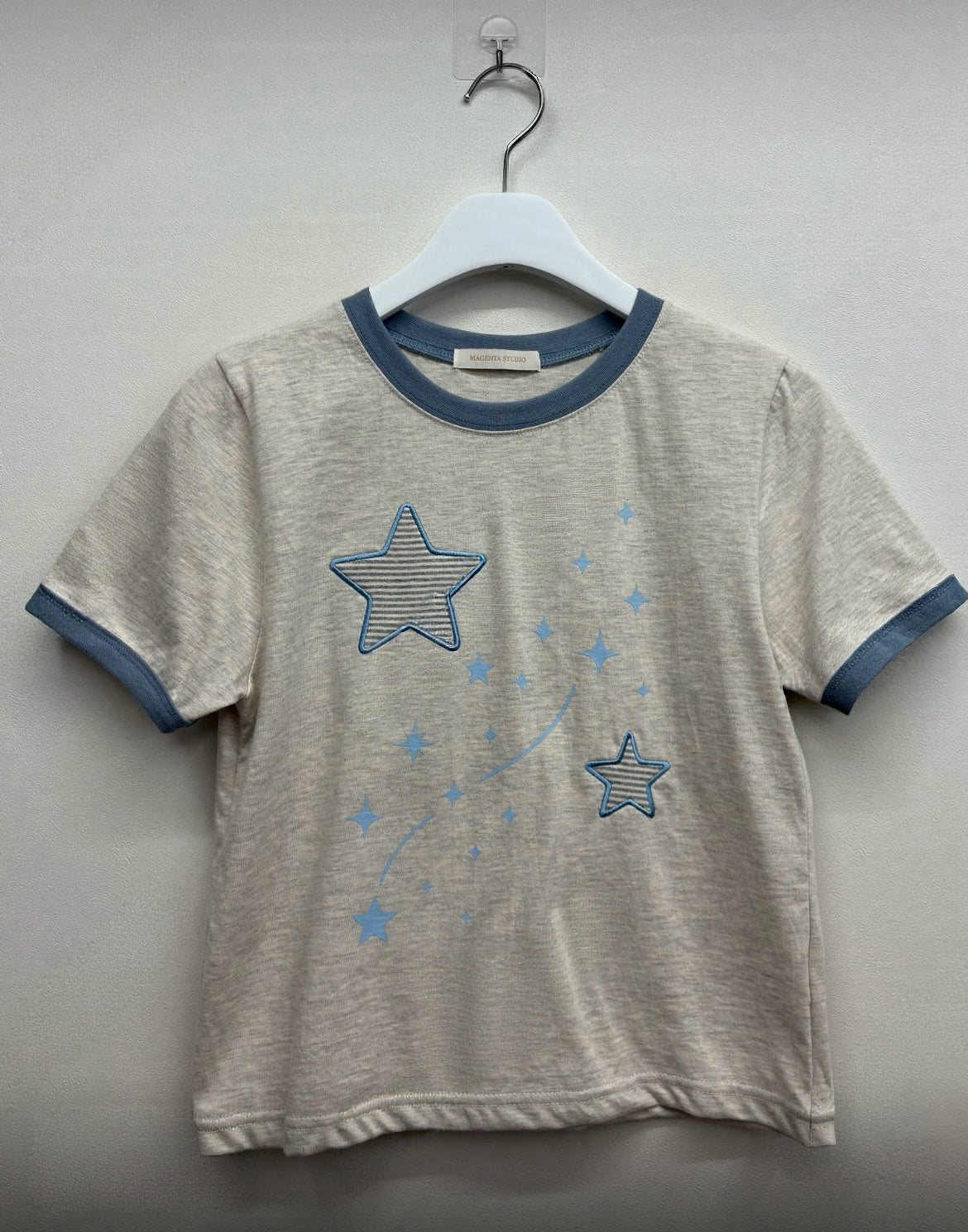 超人氣星星Crop Top 四色入