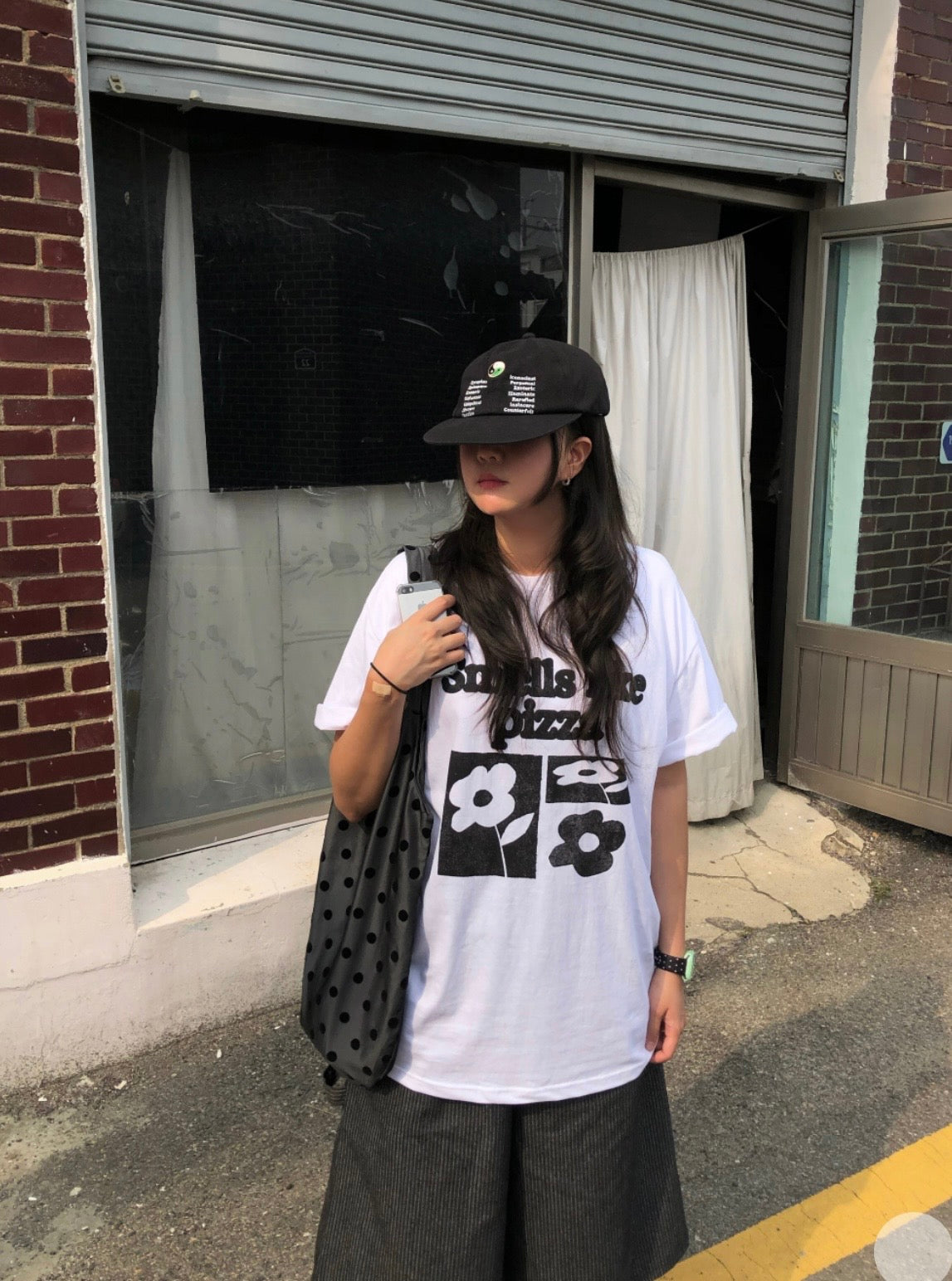 【1+1】花花字母Tee 五色入
