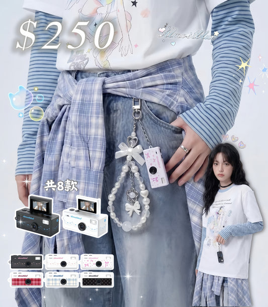 韓國品牌新款復古迷你相機仔