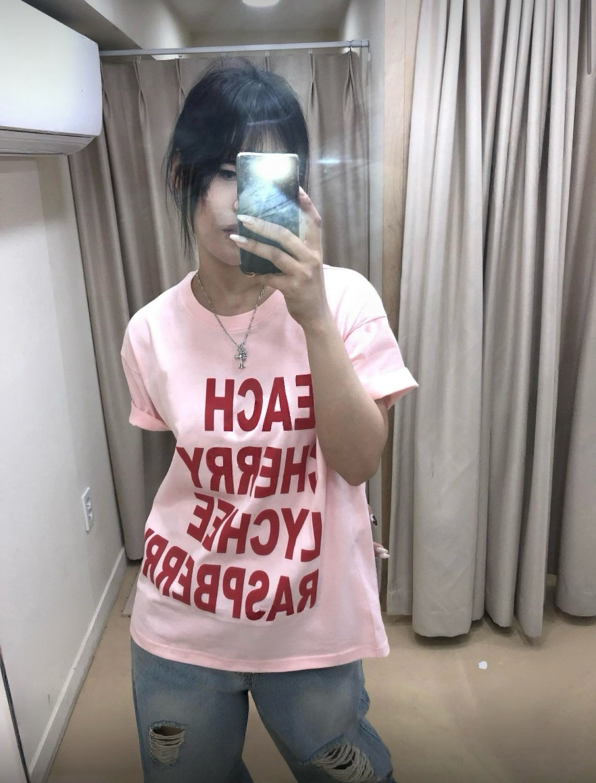 【1+1】簡約字母Tee 五色入