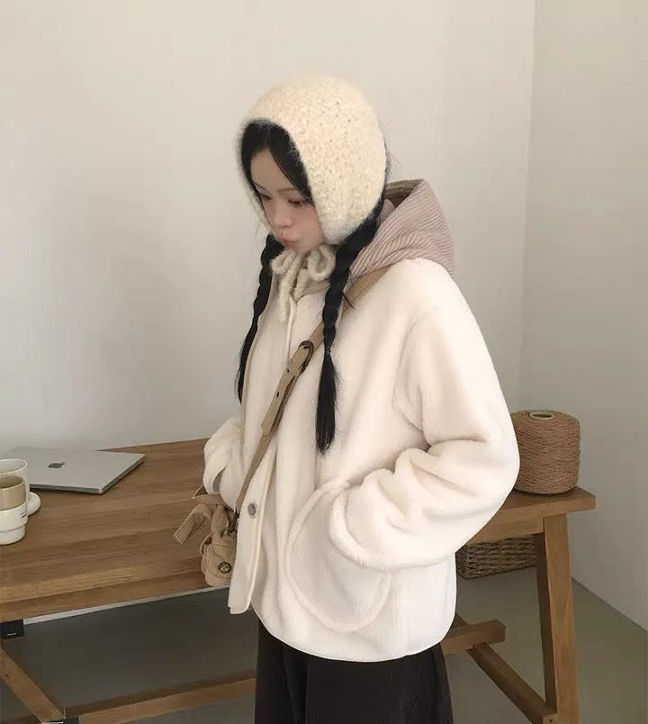 Wool Jacket (Removable Hood)