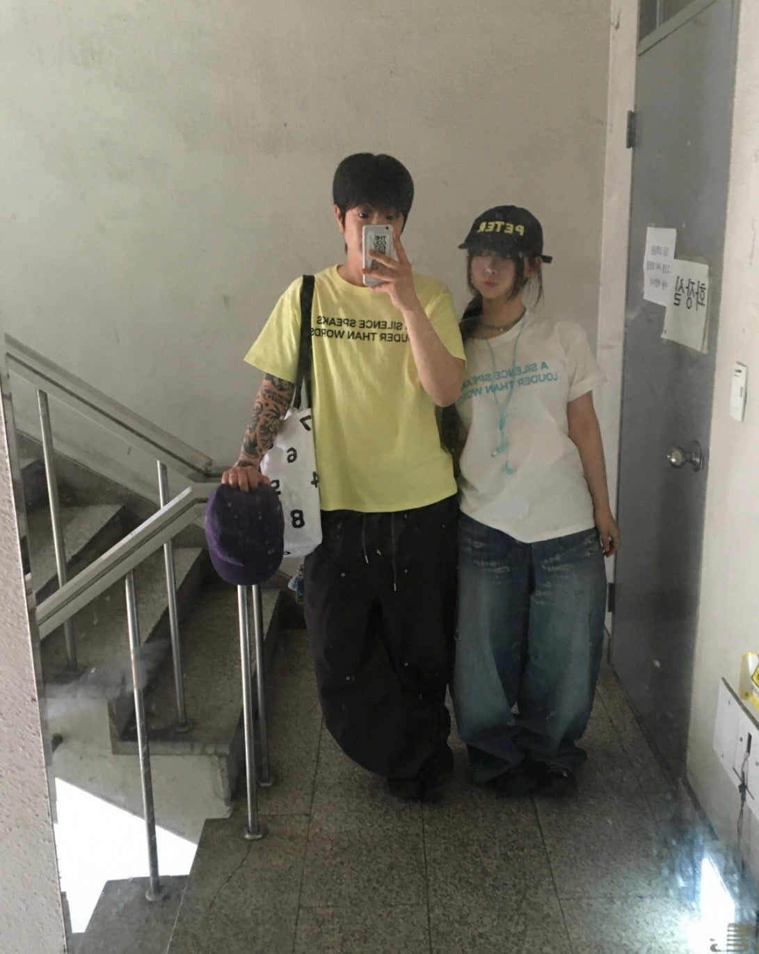 【1+1】Cool Cool字母Tee 四色入