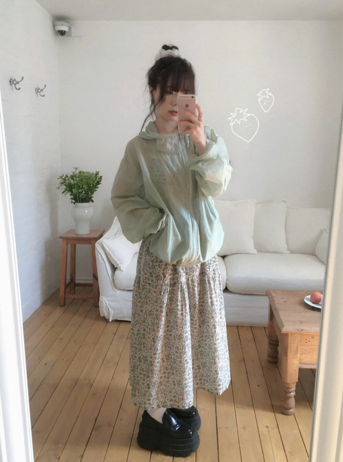 雨季必備!超薄透透風褸 五色入