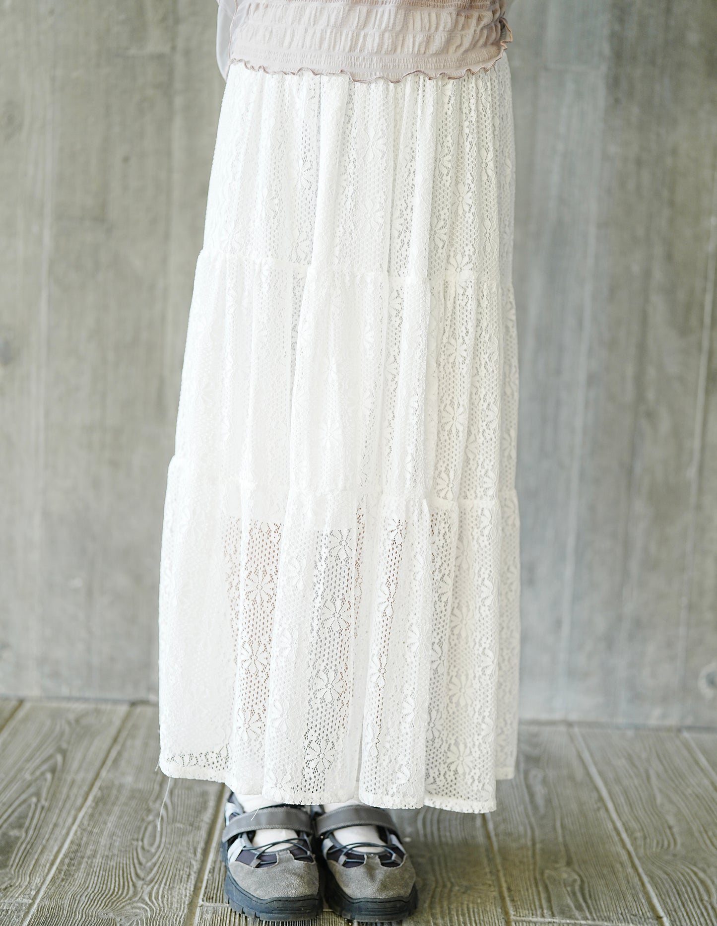 縷空繁花蛋糕裙