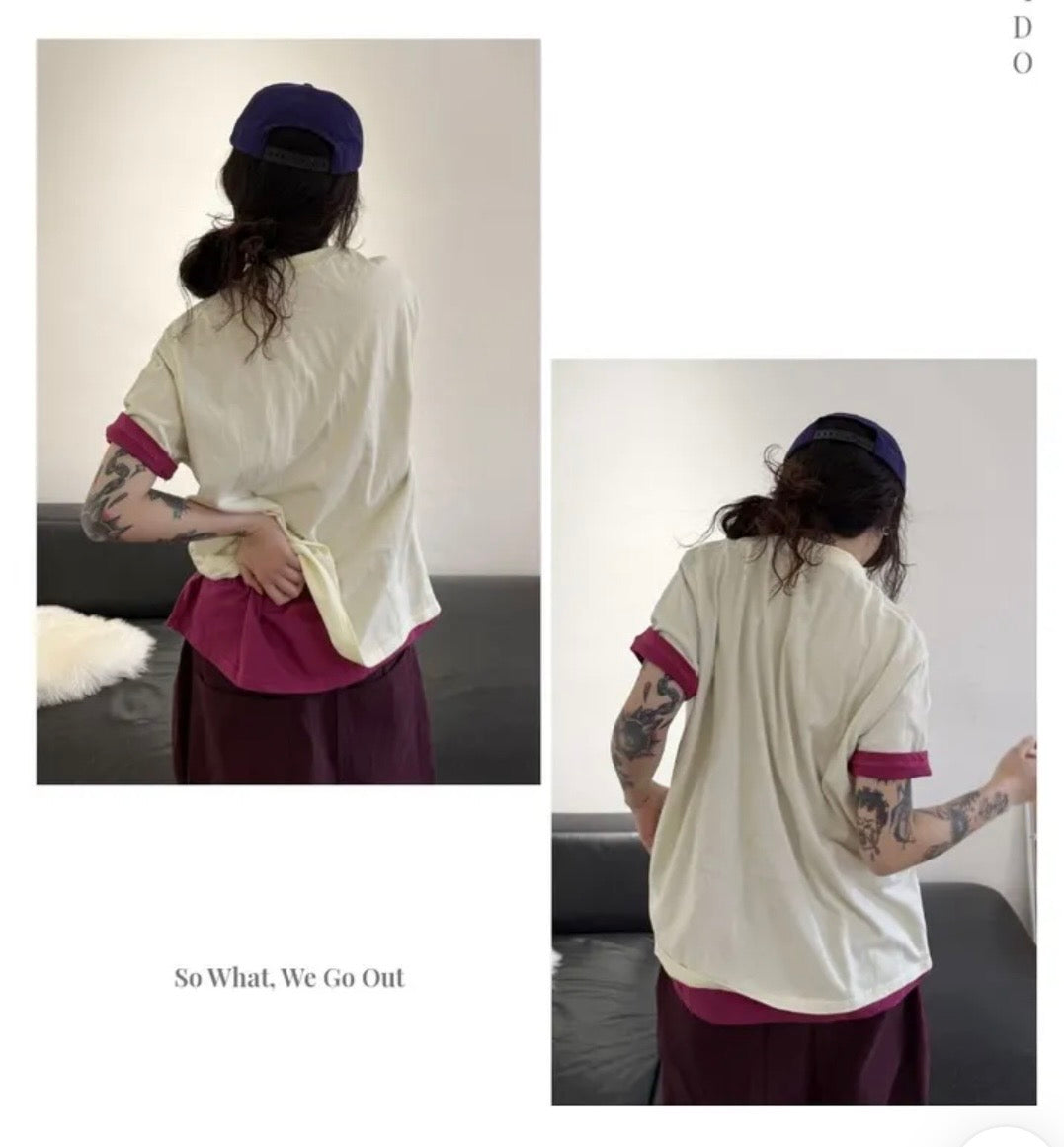 12隻顏色短袖Basic Tee