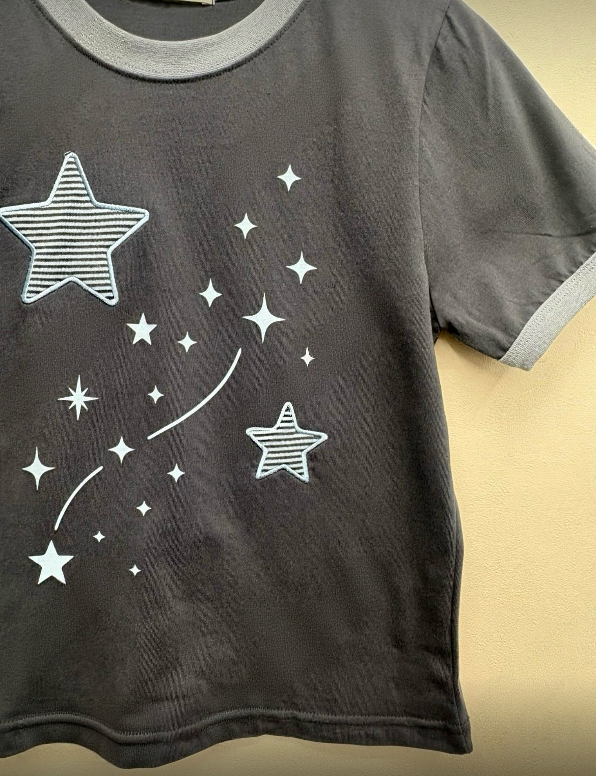 超人氣星星Crop Top 四色入