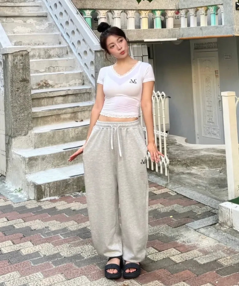 MUCENT Lace貼身短袖Top 三色入