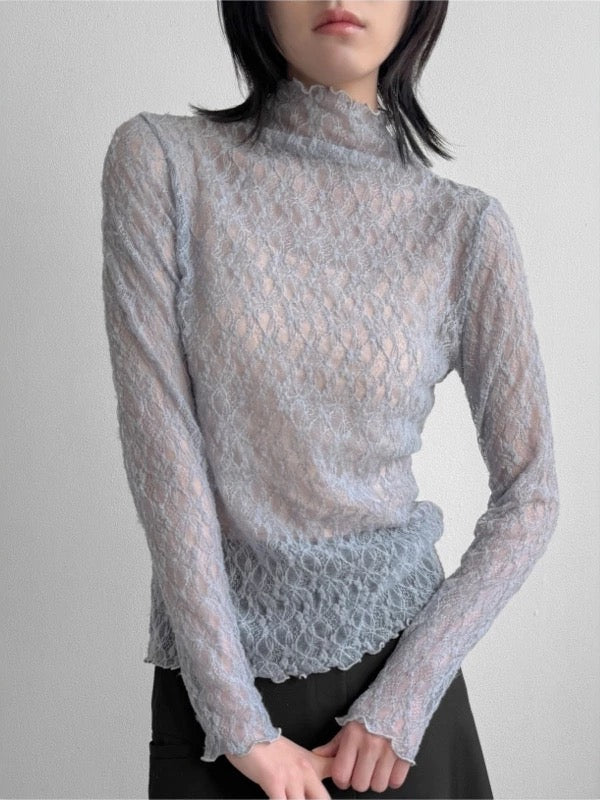 [$139@1] 韓制Lace Top 四色入