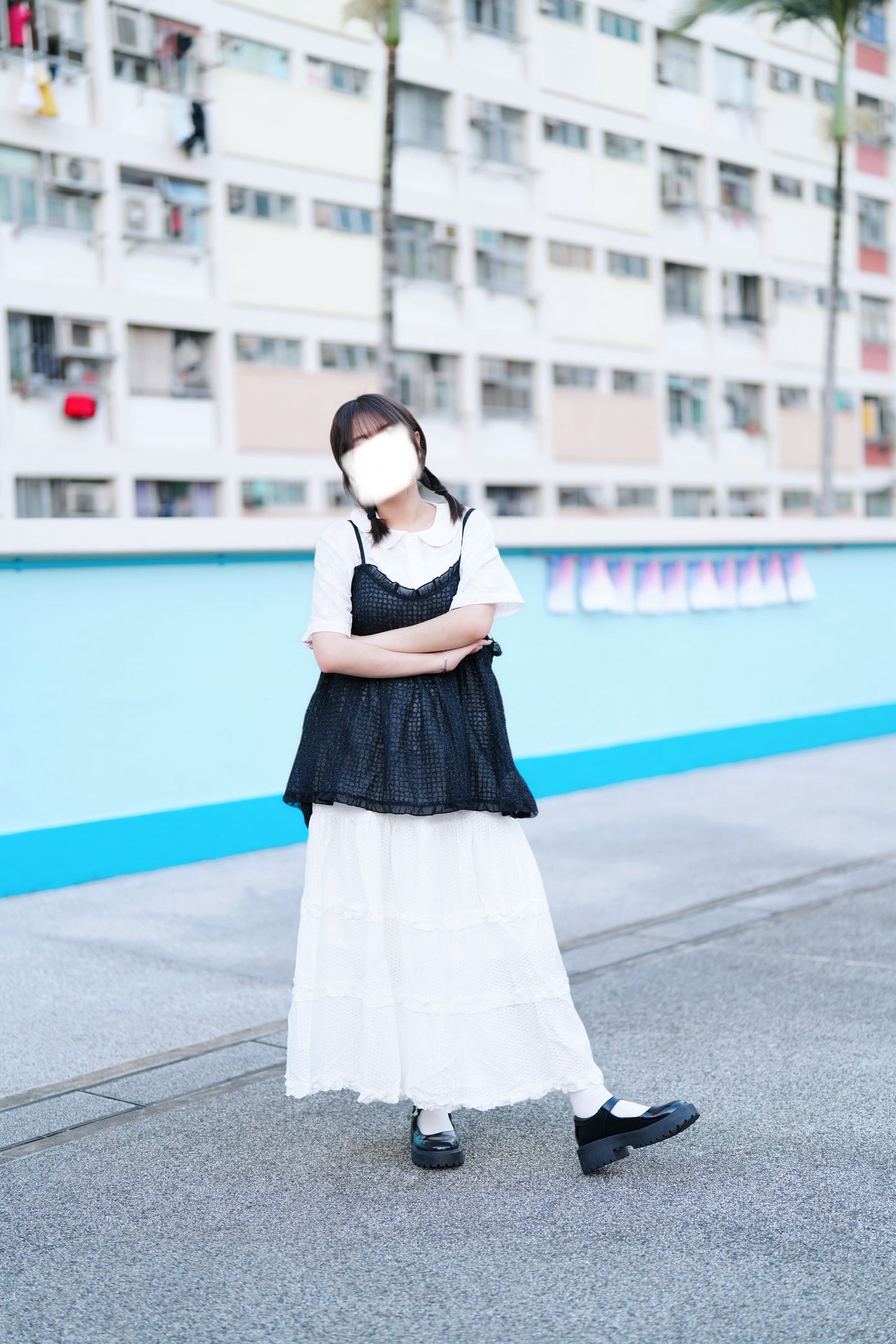 細閃RUFFLE外撘