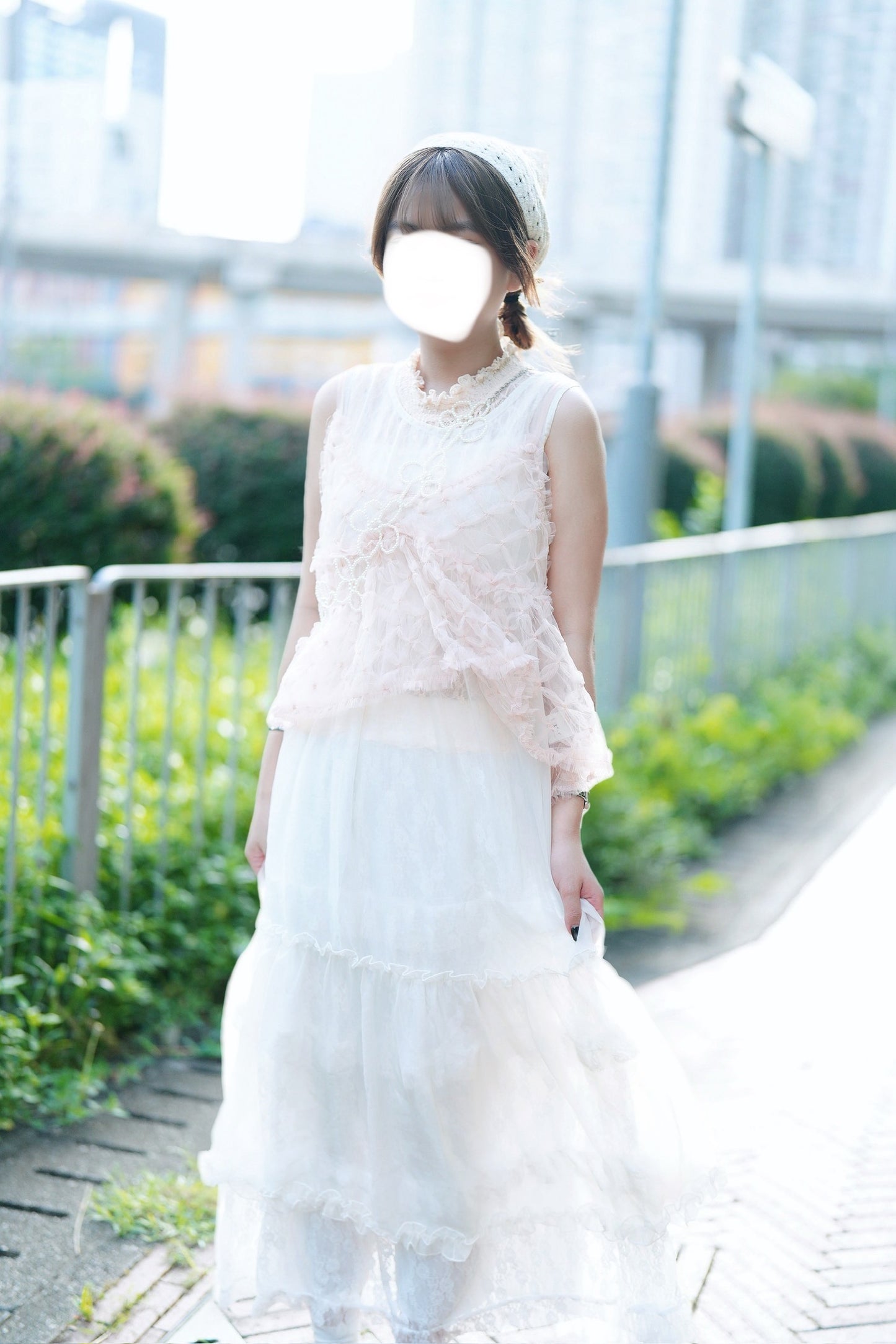 必入!花花蕾絲蛋糕半裙