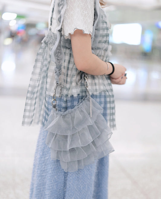 蛋糕ruffle 紗紗袋 S size