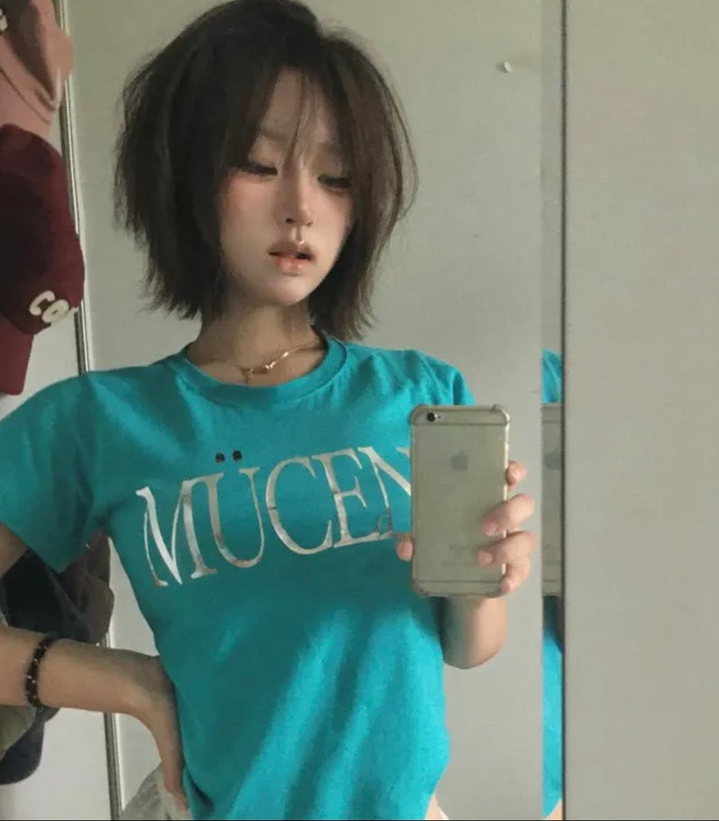 MUCENT薄荷綠短袖Tee 單色入