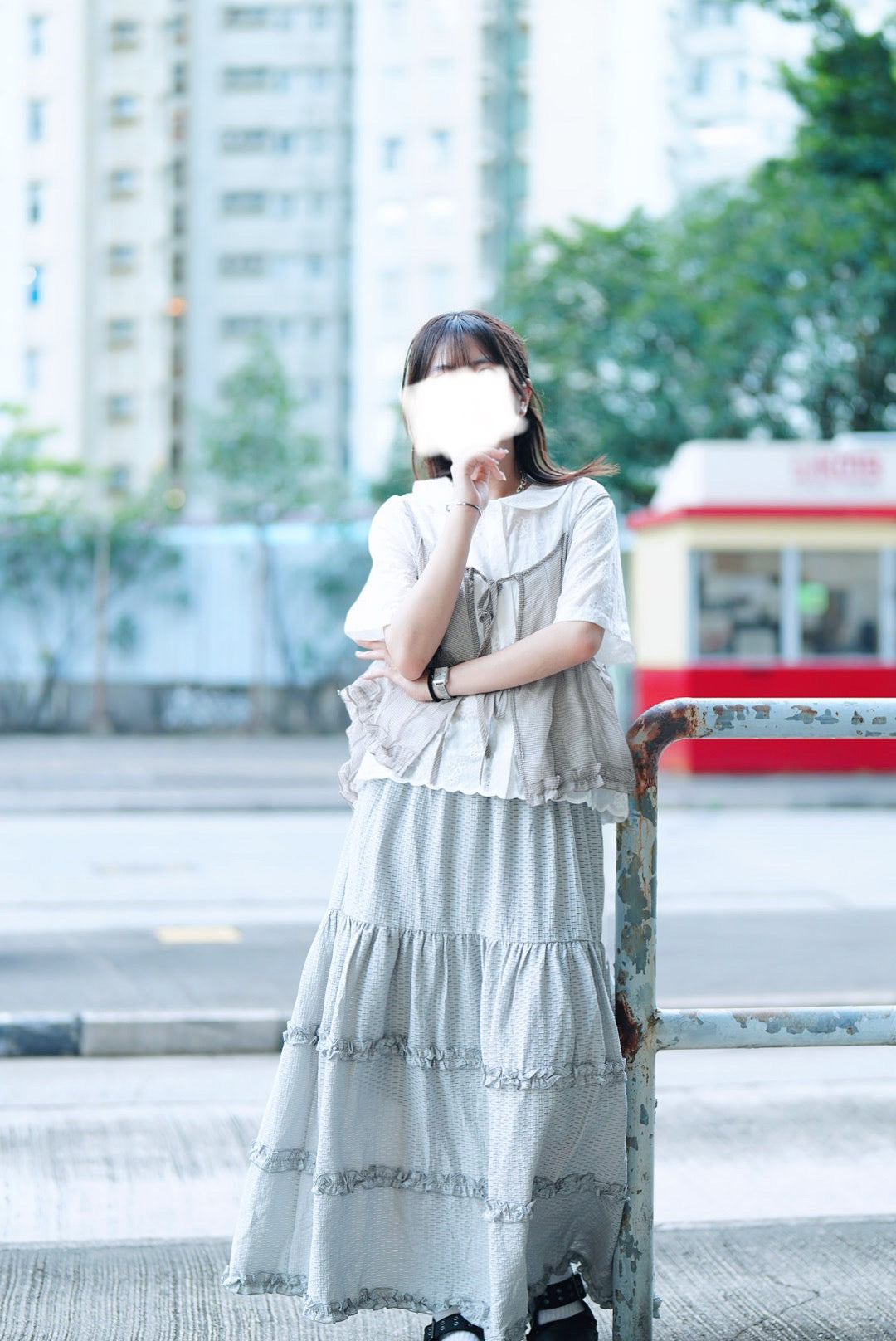 RUFFLE 粒粒半裙˚⭑.ᐟ