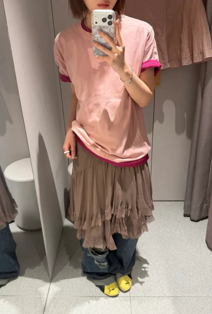 12隻顏色短袖Basic Tee