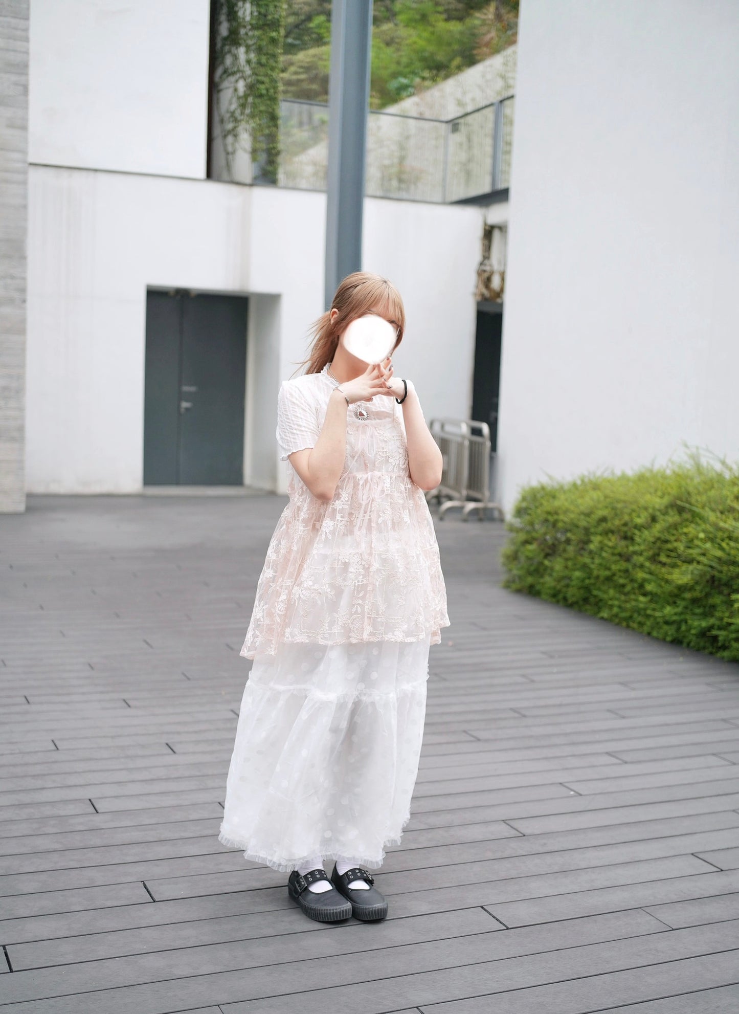 重工刺繡綁帶外撘 三色入￼